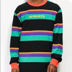 Odd Future OFWGKTA Multi Stripe Long Sleeve Shirt
